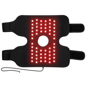 Red Light Therapy Knee Wrap — LED Far-Infrared Heat Pad for Knee Joint Pain & Recovery